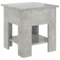 VidaXL Stolik kawowy, betonowy, 40x40x42 cm materiał drewnopochodny