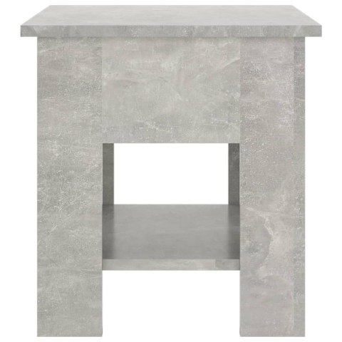 VidaXL Stolik kawowy, betonowy, 40x40x42 cm materiał drewnopochodny