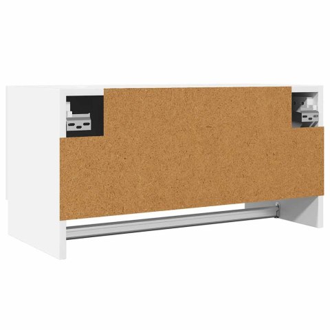 VidaXL Szafka, biała, 70x32,5x35 cm, materiał drewnopochodny