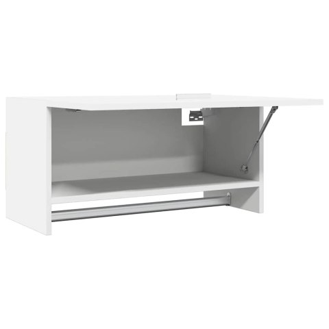 VidaXL Szafka, biała, 70x32,5x35 cm, materiał drewnopochodny