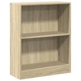 VidaXL Szafka, dąb sonoma, 60x24x76 cm, materiał drewnopochodny