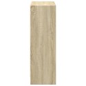 VidaXL Szafka, dąb sonoma, 60x24x76 cm, materiał drewnopochodny