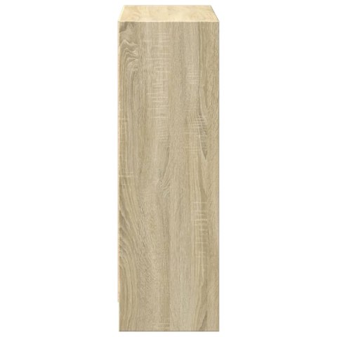 VidaXL Szafka, dąb sonoma, 60x24x76 cm, materiał drewnopochodny