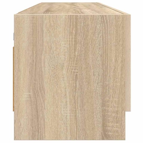 VidaXL Szafka, dąb sonoma, 70x32,5x35 cm, materiał drewnopochodny