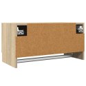 VidaXL Szafka, dąb sonoma, 70x32,5x35 cm, materiał drewnopochodny