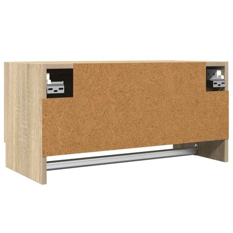 VidaXL Szafka, dąb sonoma, 70x32,5x35 cm, materiał drewnopochodny