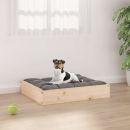 VidaXL Legowisko dla psa, 51,5x44x9 cm, lite drewno sosnowe
