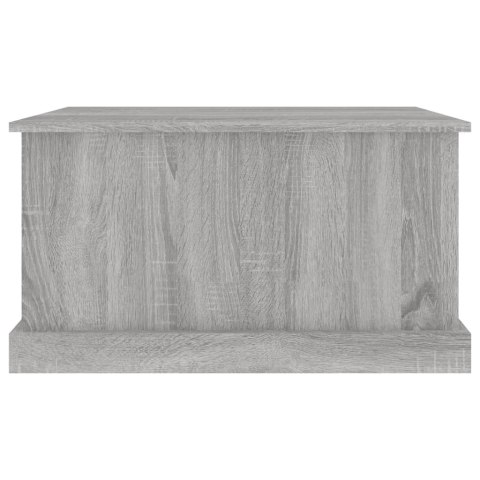 VidaXL Skrzynia, szary dąb sonoma, 70x40x38, materiał drewnopochodny