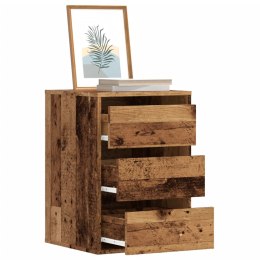 VidaXL Komoda, stare drewno, 40x41x58 cm, materiał drewnopochodny