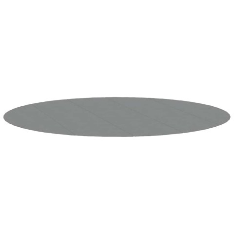 VidaXL Mata pod basen, jasnoszara, Ø550 cm, geowłóknina poliestrowa