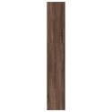 VidaXL Regał, brązowy dąb, 80x24x143 cm, materiał drewnopochodny