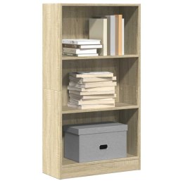 VidaXL Regał, dąb sonoma, 60x24x109 cm, materiał drewnopochodny