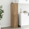 VidaXL Szafka apteczna Artisian Oak 30x41x144,5 cm Drewno konstrukcyjne