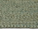 VidaXL Dywany pokojowe Prostokątny Oliwkowy zielony 60 x 110 cm Juta