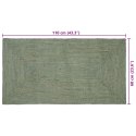 VidaXL Dywany pokojowe Prostokątny Oliwkowy zielony 60 x 110 cm Juta