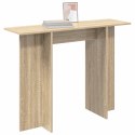VidaXL Konsola dąb Sonoma 100 x 30 x 75 cm Drewno inżynieryjne