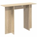 VidaXL Konsola dąb Sonoma 100 x 30 x 75 cm Drewno inżynieryjne