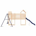 VidaXL Plac zabaw do ogrodu, lite drewno sosnowe