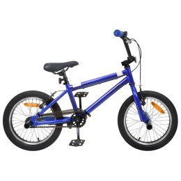 VidaXL BMX 16 Cali dla dzieci w wieku 5-8 lat Ciemnoniebieski