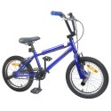 VidaXL BMX 18 Cali dla dzieci w wieku 7-10 lat Ciemnoniebieski