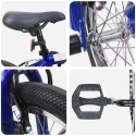 VidaXL BMX 18 Cali dla dzieci w wieku 7-10 lat Ciemnoniebieski