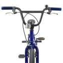 VidaXL BMX 18 Cali dla dzieci w wieku 7-10 lat Ciemnoniebieski