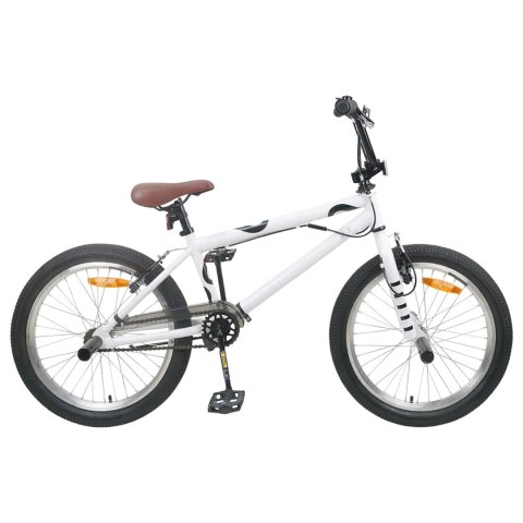 VidaXL BMX 20 Cali dla osób powyżej 9 roku życia Biały