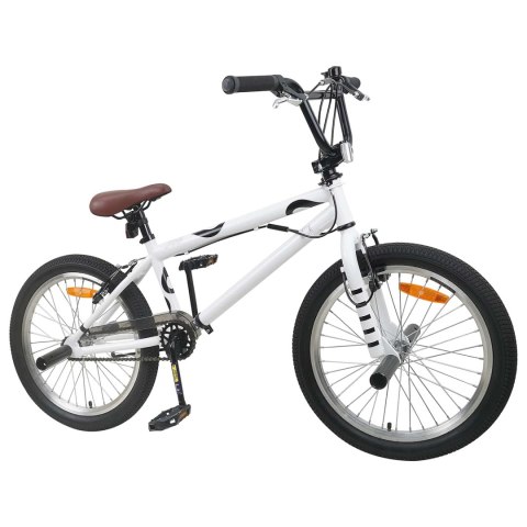 VidaXL BMX 20 Cali dla osób powyżej 9 roku życia Biały