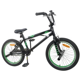 VidaXL BMX 20 Cali dla osób powyżej 9 roku życia Czarny