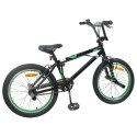VidaXL BMX 20 Cali dla osób powyżej 9 roku życia Czarny