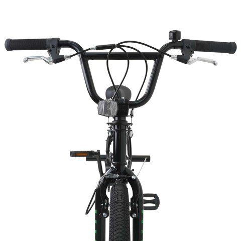 VidaXL BMX 20 Cali dla osób powyżej 9 roku życia Czarny