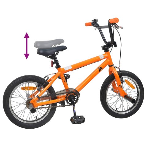 VidaXL BMX 20 Cali dla osób powyżej 9 roku życia pomarańczowy