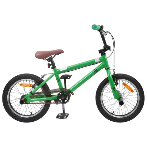 VidaXL BMX 20 Cali dla osób powyżej 9 roku życia zielony