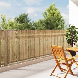 BAMBUSOWE OGRODZENIE NATURALNY BAMBUS 600X125CM