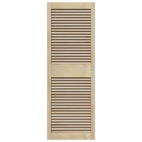 VidaXL Drzwi do szafki 2 pcs Naturalny 49,5 x 2,1 x 140,5 cm