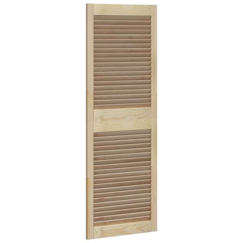 VidaXL Drzwi do szafki 2 pcs Naturalny 49,5 x 2,1 x 140,5 cm