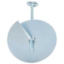 VidaXL Kotwa ziemna 10 pcs srebrny Ø10 x 40 cm Galwanizowany metal