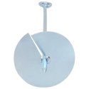 VidaXL Kotwa ziemna 4 pcs srebrny Ø10 x 50 cm Galwanizowany metal
