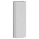 VidaXL Nisza prysznicowa Srebrny 60 x 20 x 9,5 cm Stal nierdzewna