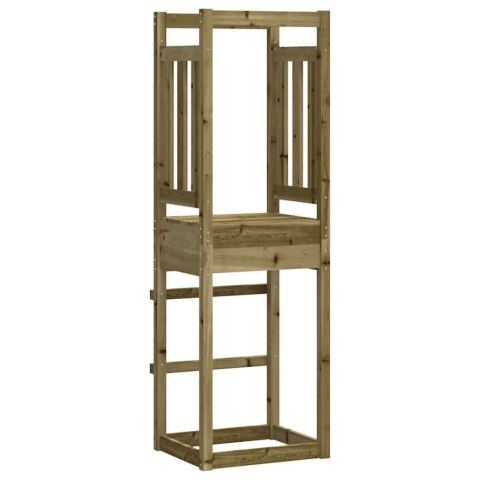 VidaXL Domek do placu zabaw, 53x46,5x169 cm, impregnowana sosna