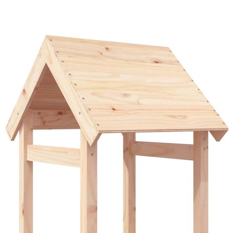 VidaXL Domek do placu zabaw, 53x46,5x194 cm, drewno sosnowe