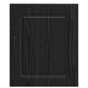 VidaXL Front do zmywarki Kalmar 2 pcs Czarny Dąb 50 x 31 x 60 cm