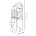 VidaXL Plac zabaw do ogrodu, 53x110x214 cm, lite drewno sosnowe