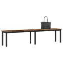 VidaXL ławka Stare drewno 200 x 35 x 45 cm Materiał drewnopochodny