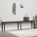 VidaXL ławka Stare drewno 200 x 35 x 45 cm Materiał drewnopochodny