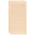 VidaXL Drzwi żaluzjowe do szafki, 2 szt., 99,3x49,4 cm, drewno sosnowe