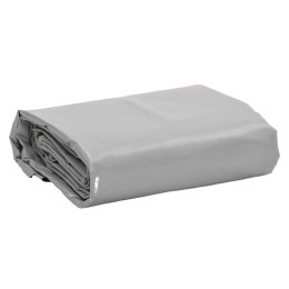 PLANDEKA PŁACHTA SZARA 4X4M 650 G/M²