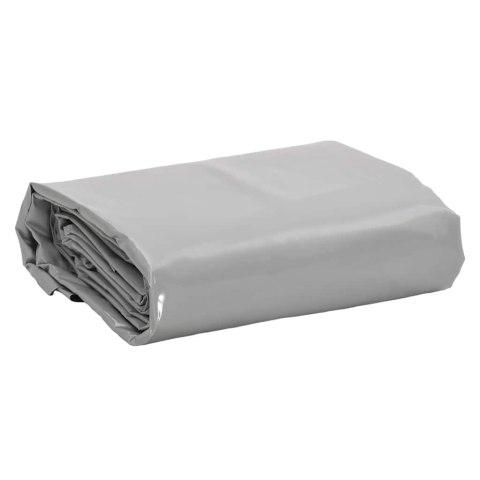 PLANDEKA PŁACHTA SZARA 4X4M 650 G/M²