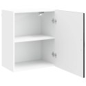 VidaXL Front do zmywarki Kalmar Czarny Dąb 50 x 31 x 60 cm