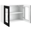 VidaXL Front do zmywarki Kalmar Czarny Dąb 80 x 31 x 60 cm